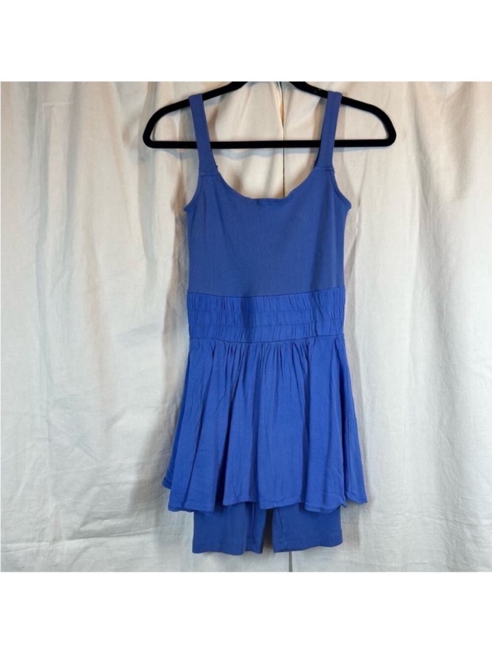 Free People Movement Full Court Dress Skort Blue